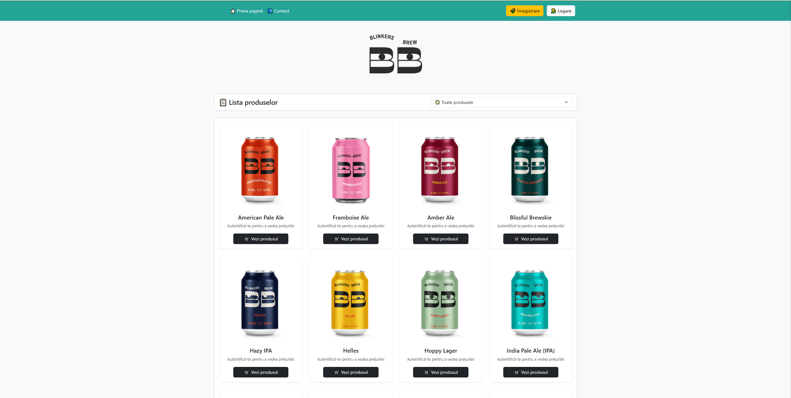 BlinkersBrew Business — Site-uri