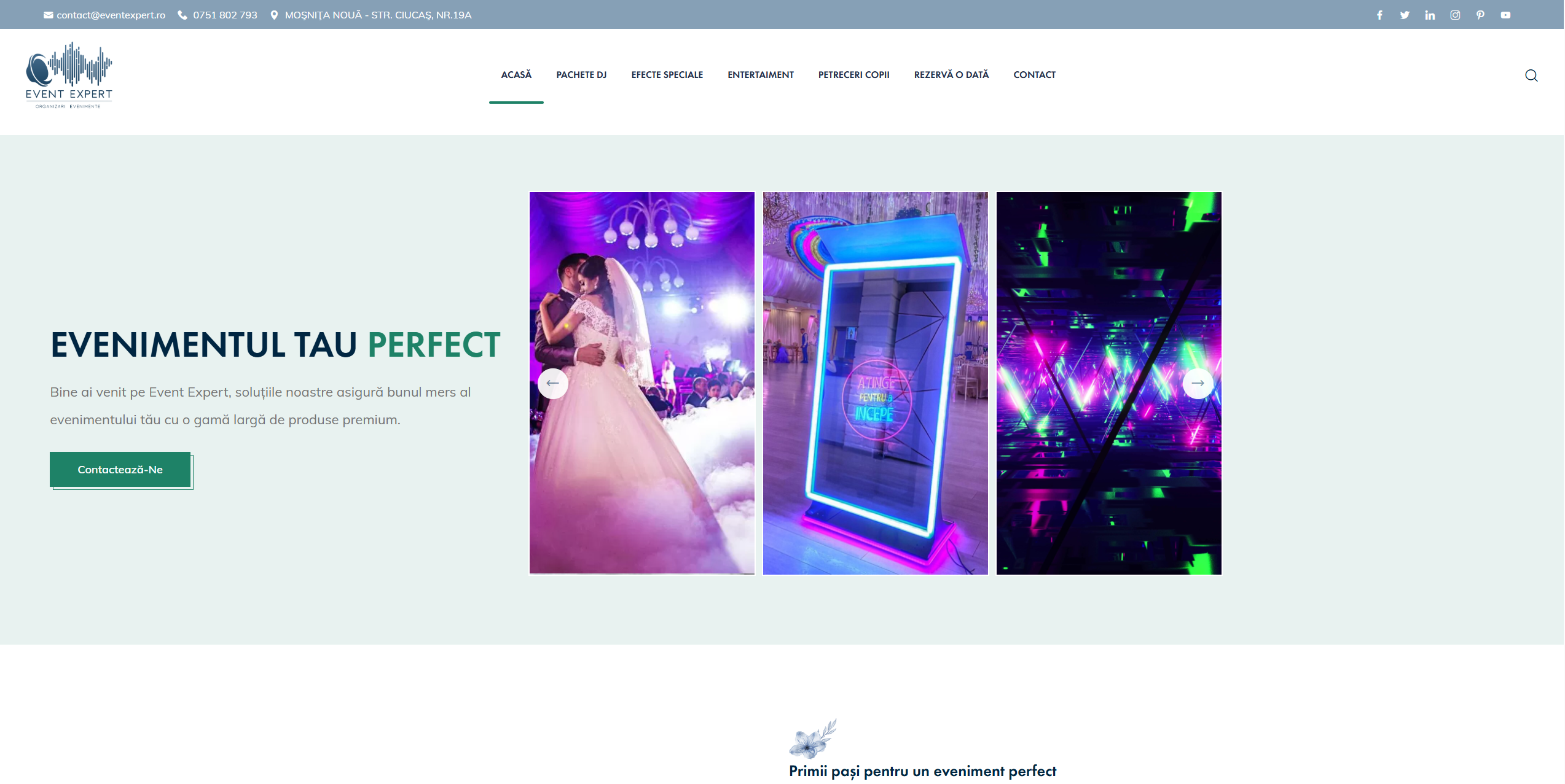 Event Expert — Site-uri