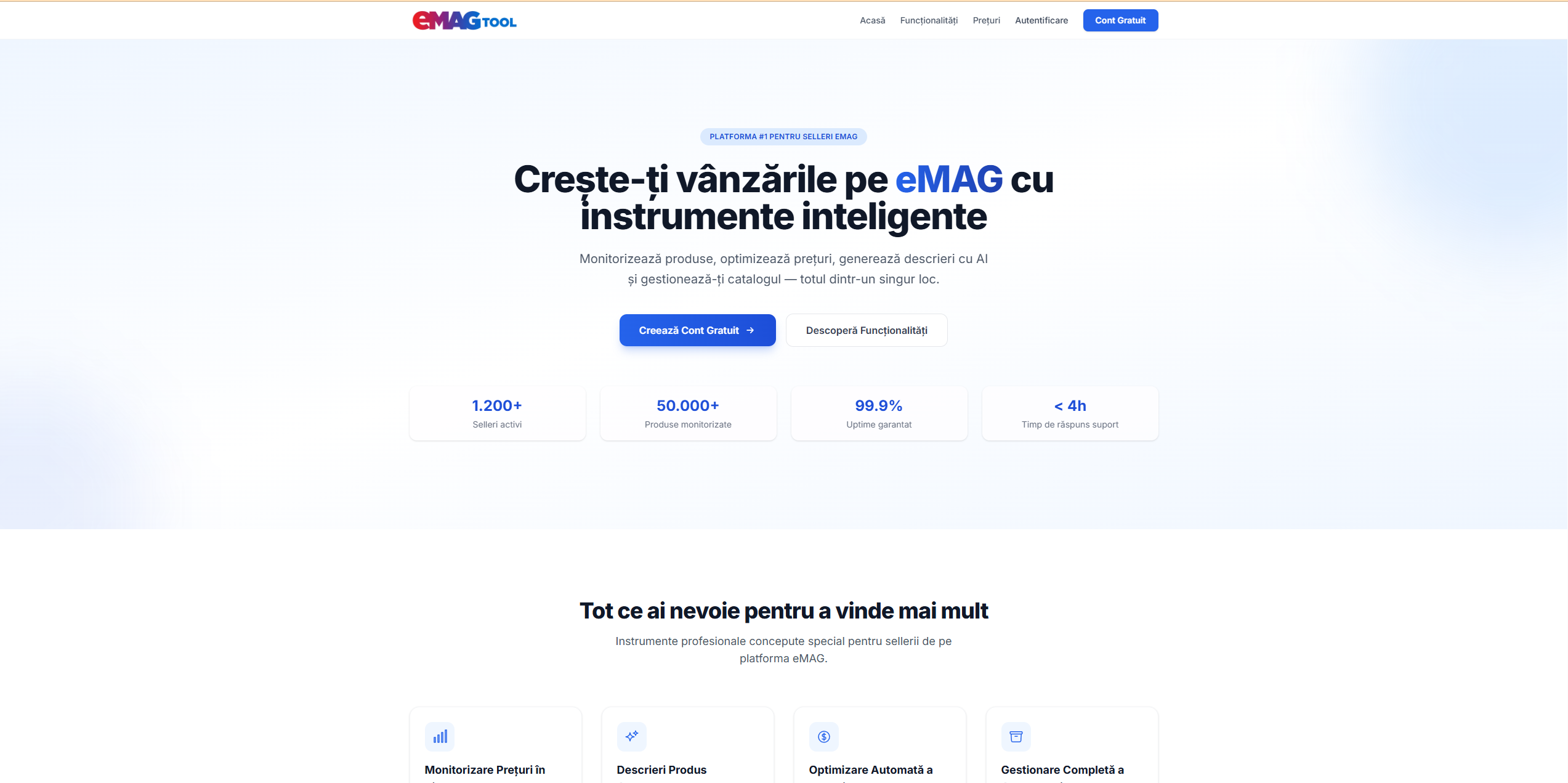 eMAG Tool — Site-uri